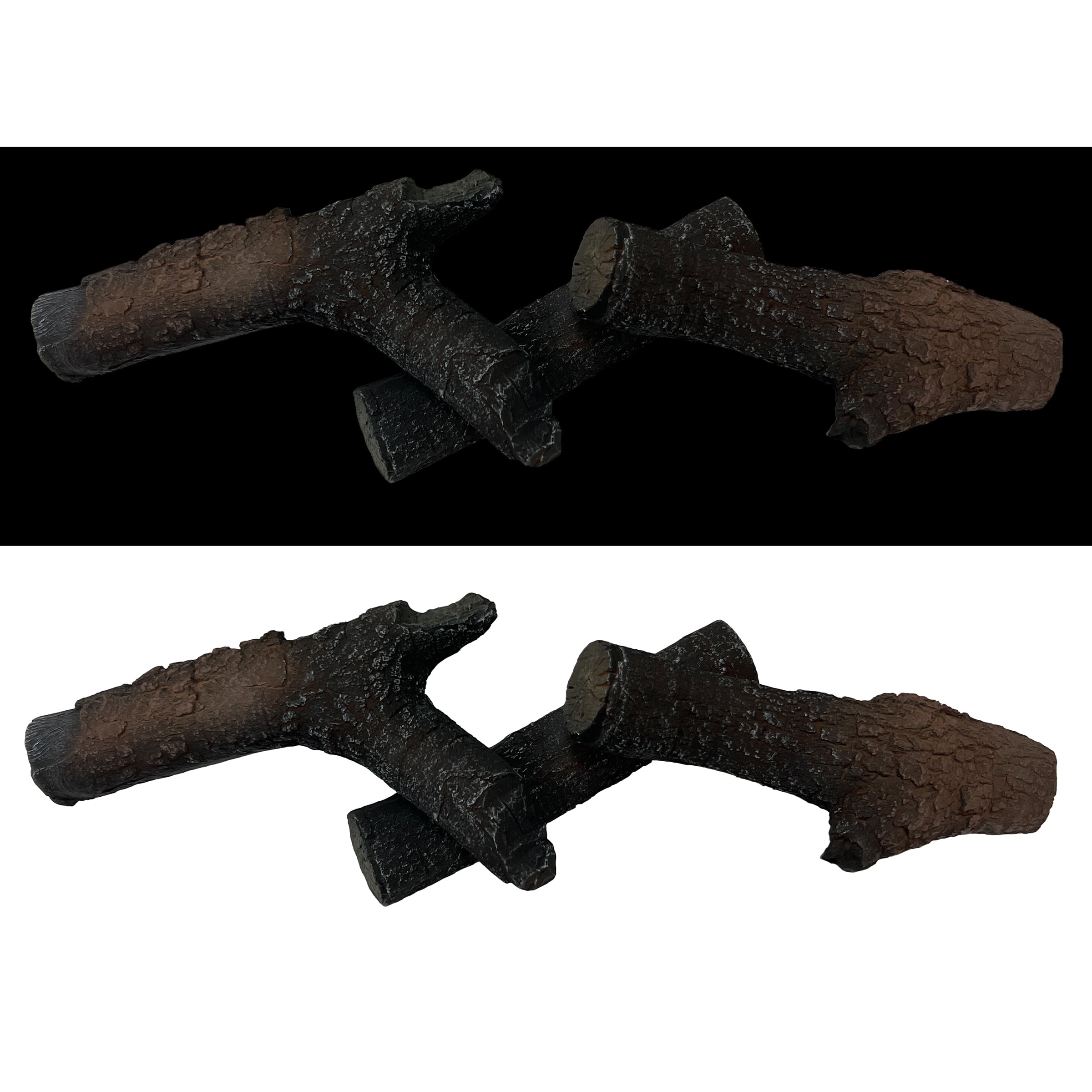 Long charcoal home decor figurine, 50cm C-500 by BEACON, showcasing a sleek, modern design for stylish interior decoration.