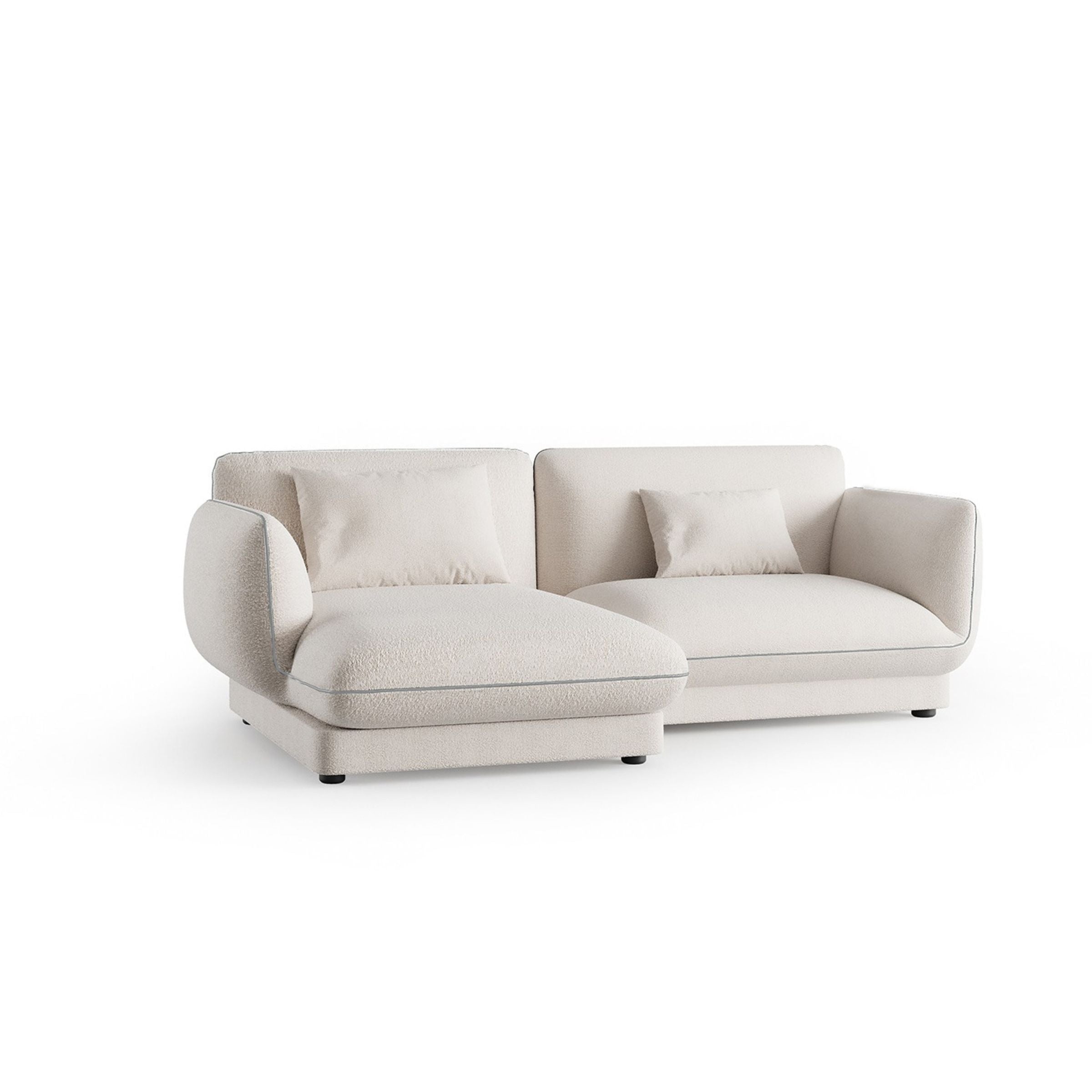 Loretta Relax Module With Right Arm YOLRTA-RMRA -  Sofas - ebarza Furniture UAE | Shop Modern Furniture in Abu Dhabi & Dubai - مفروشات ايبازرا في الامارات | تسوق اثاث عصري وديكورات مميزة في دبي وابوظبي