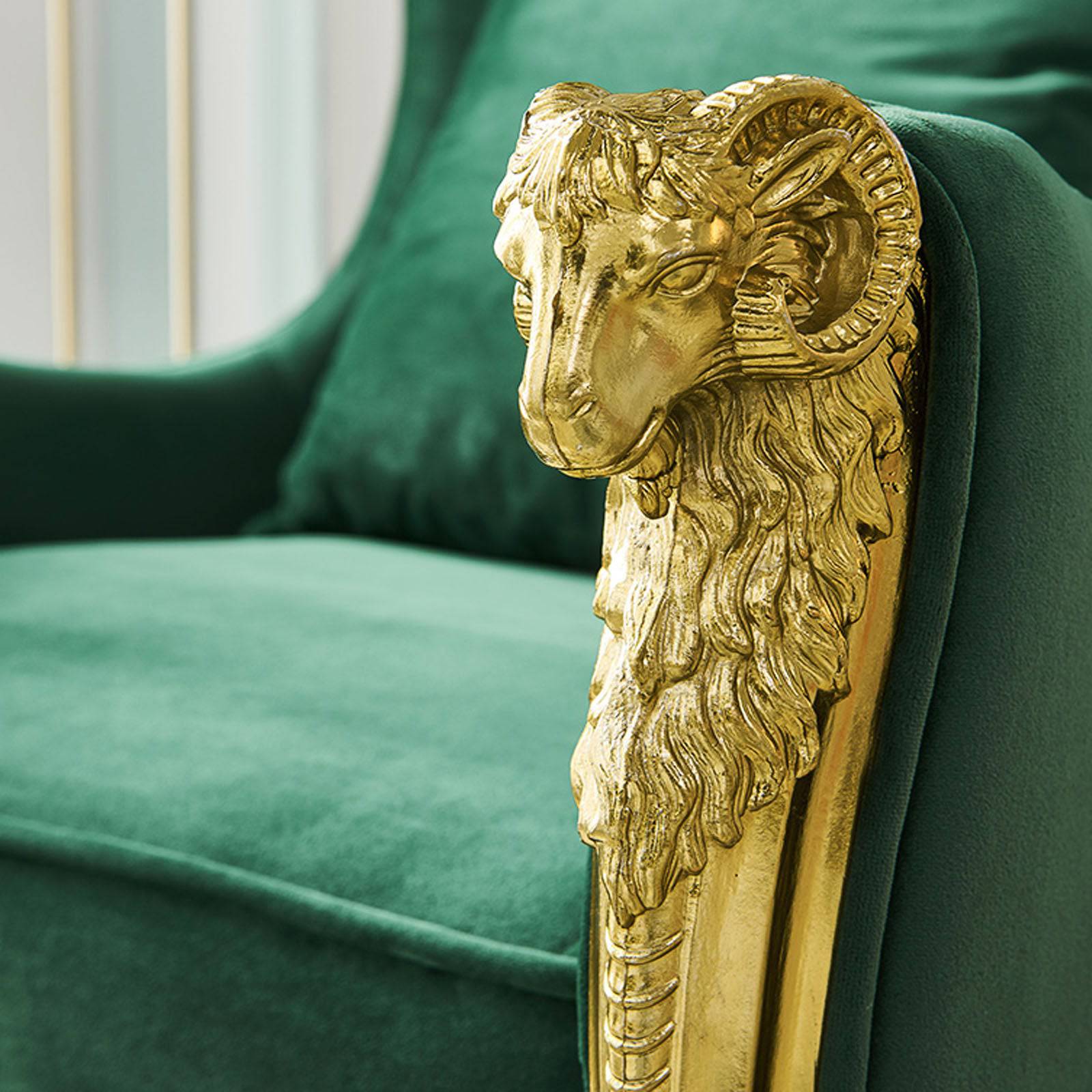 Louis Lounge Chair Tg-426-G -  Lounge Chairs | كرسي صالة لويس - ebarza Furniture UAE | Shop Modern Furniture in Abu Dhabi & Dubai - مفروشات ايبازرا في الامارات | تسوق اثاث عصري وديكورات مميزة في دبي وابوظبي