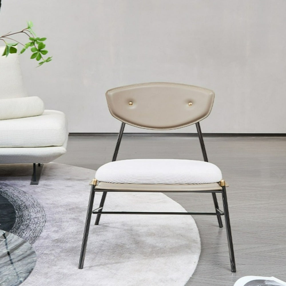 Brown BEACON Lounge Chair MLL-A100 with sleek modern design, comfortable seating, and stylish wood legs.