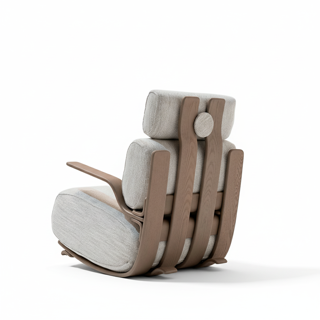 Lounge Chair MZ4156 -  Lounge Chairs - ebarza Furniture UAE | Shop Modern Furniture in Abu Dhabi & Dubai - مفروشات ايبازرا في الامارات | تسوق اثاث عصري وديكورات مميزة في دبي وابوظبي