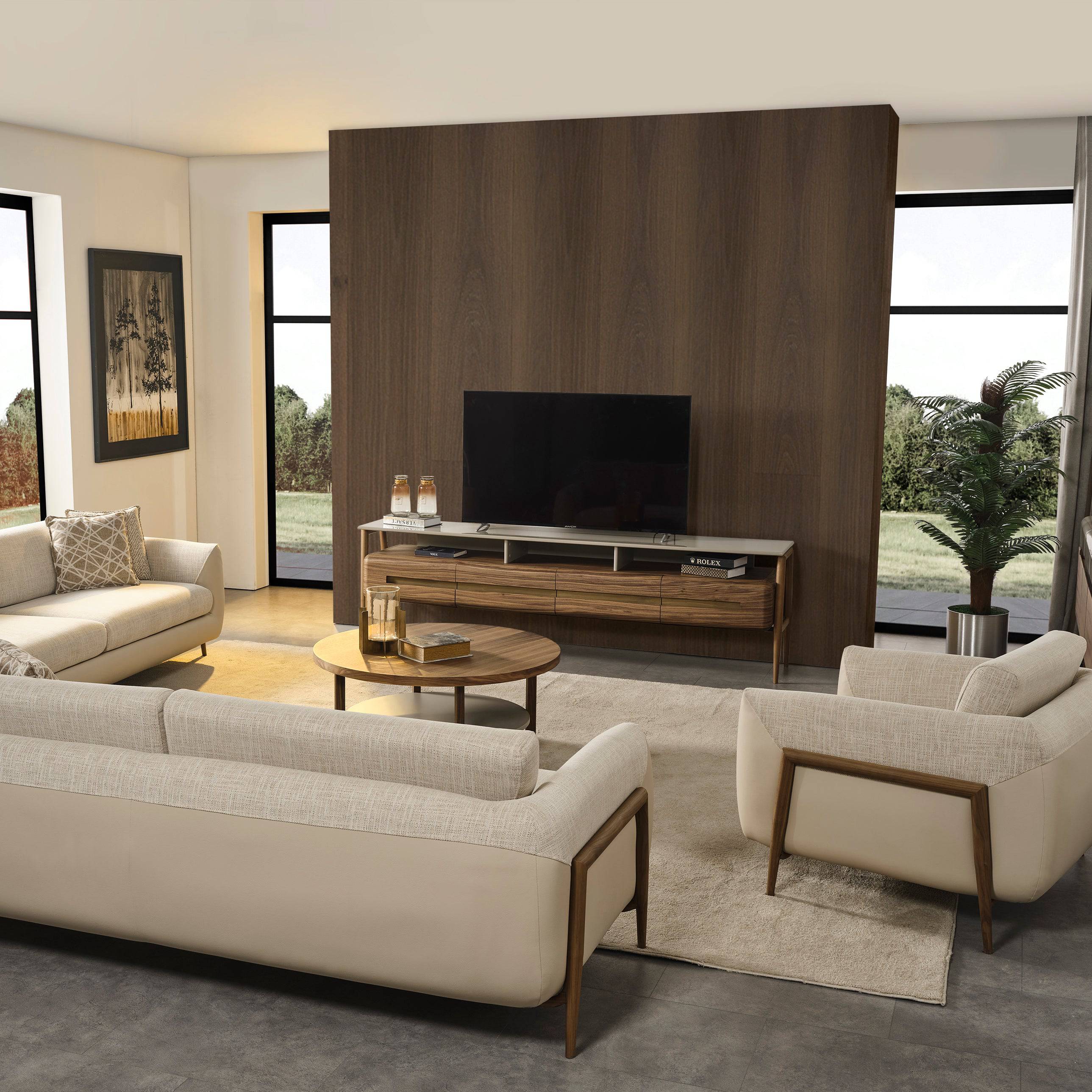 Lucca Kristal Tv Unit Krstl-Lucatvu - TV Units | طاولة تلفاز لوكا كريستال - ebarza Furniture UAE | Shop Modern Furniture in Abu Dhabi & Dubai - مفروشات ايبازرا في الامارات | تسوق اثاث عصري وديكورات مميزة في دبي وابوظبي