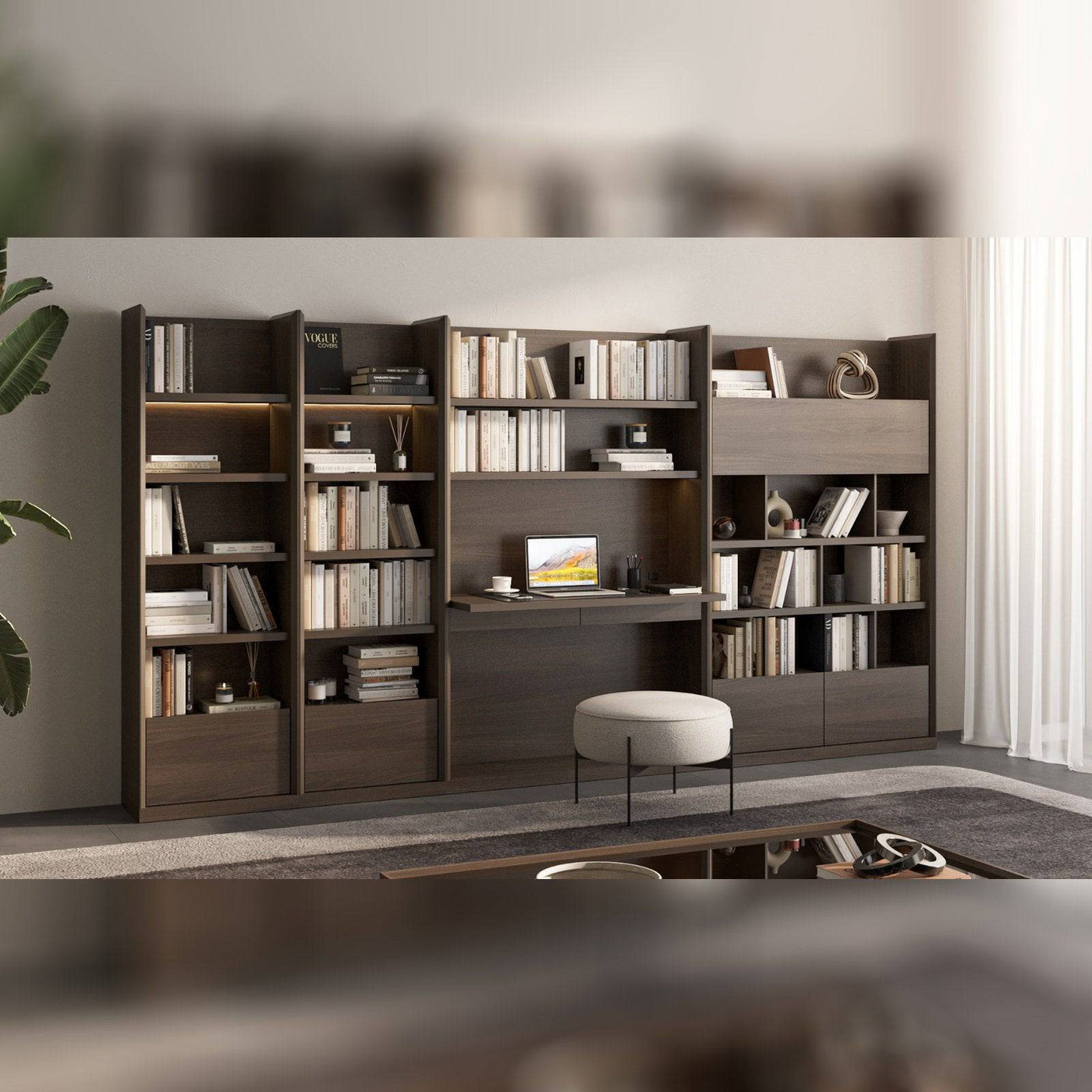 Luis Wall Unit Desk Module Luis-Desk | ebarza