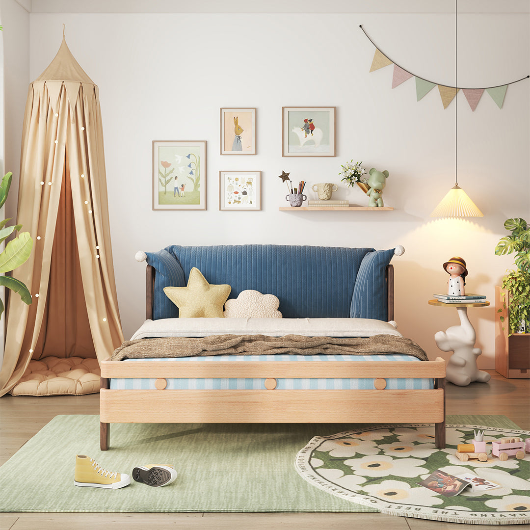 Pre-order 25 Days Delivery Lumi Kid Bed E2170H -  Kids Beds - ebarza Furniture UAE | Shop Modern Furniture in Abu Dhabi & Dubai - مفروشات ايبازرا في الامارات | تسوق اثاث عصري وديكورات مميزة في دبي وابوظبي