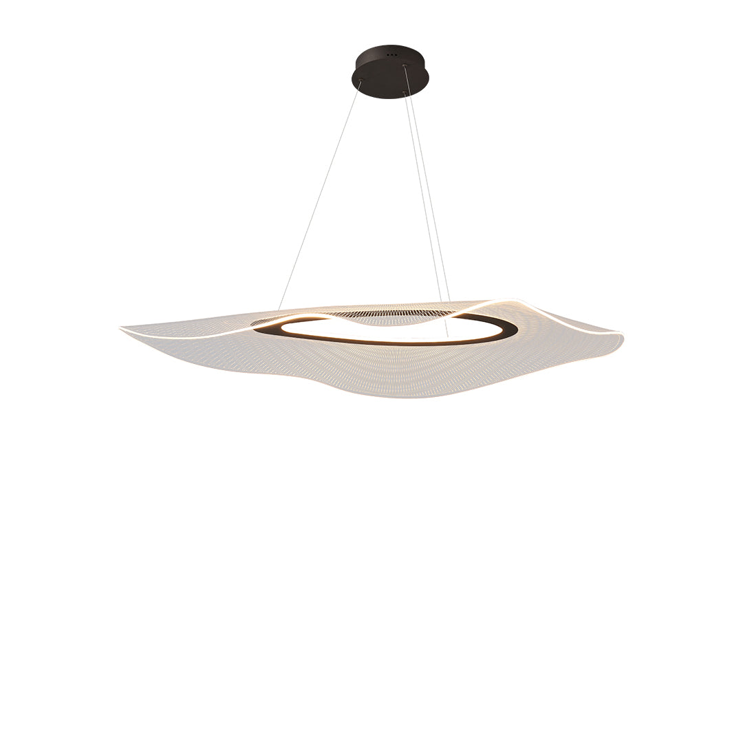 BEACON pendant lamp MA05843PA-001, modern pendant lighting fixture with sleek design, hanging from ceiling in contemporary setting