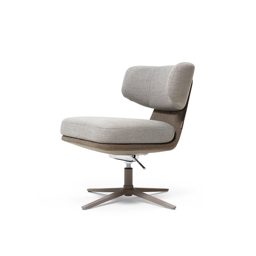 BEACON Luna Lounge Chair HJD-5278 with modern design, plush upholstery, and sleek wooden legs for stylish relaxation.