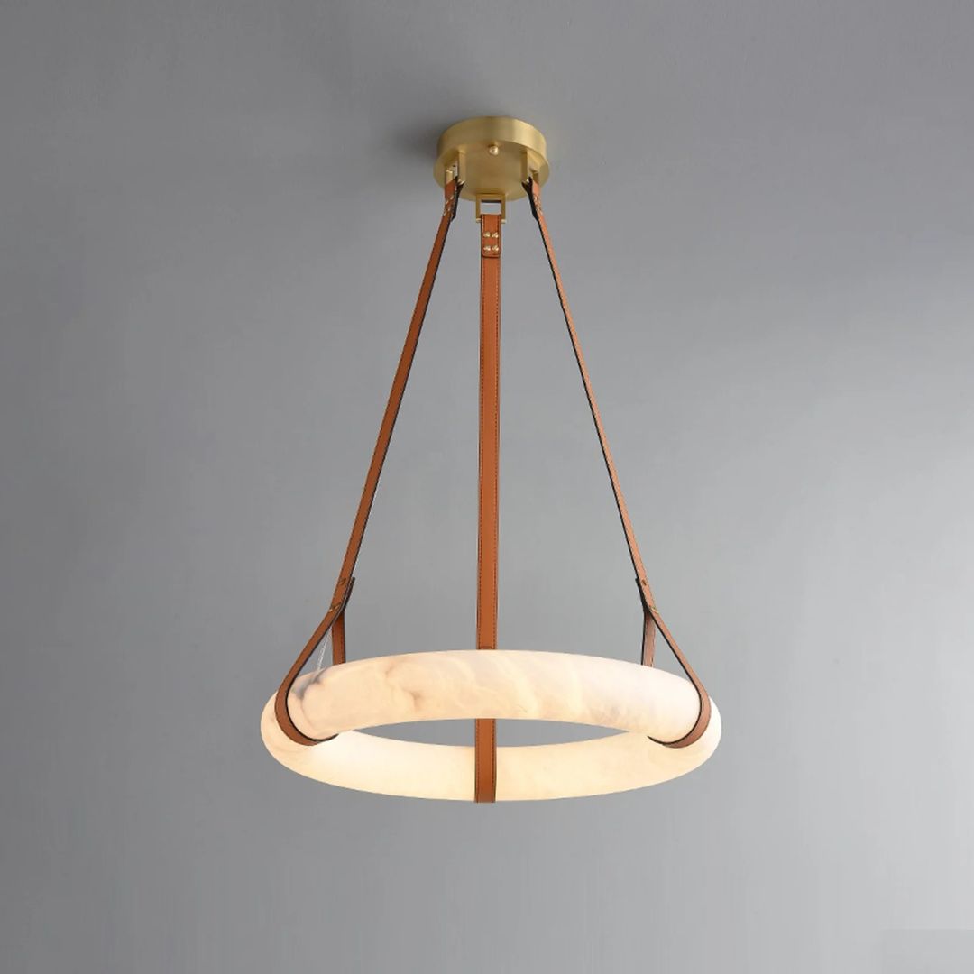 Imitation Marble Pendant Light HTD-2025002 -  Pendant Lamps - ebarza Furniture UAE | Shop Modern Furniture in Abu Dhabi & Dubai - مفروشات ايبازرا في الامارات | تسوق اثاث عصري وديكورات مميزة في دبي وابوظبي