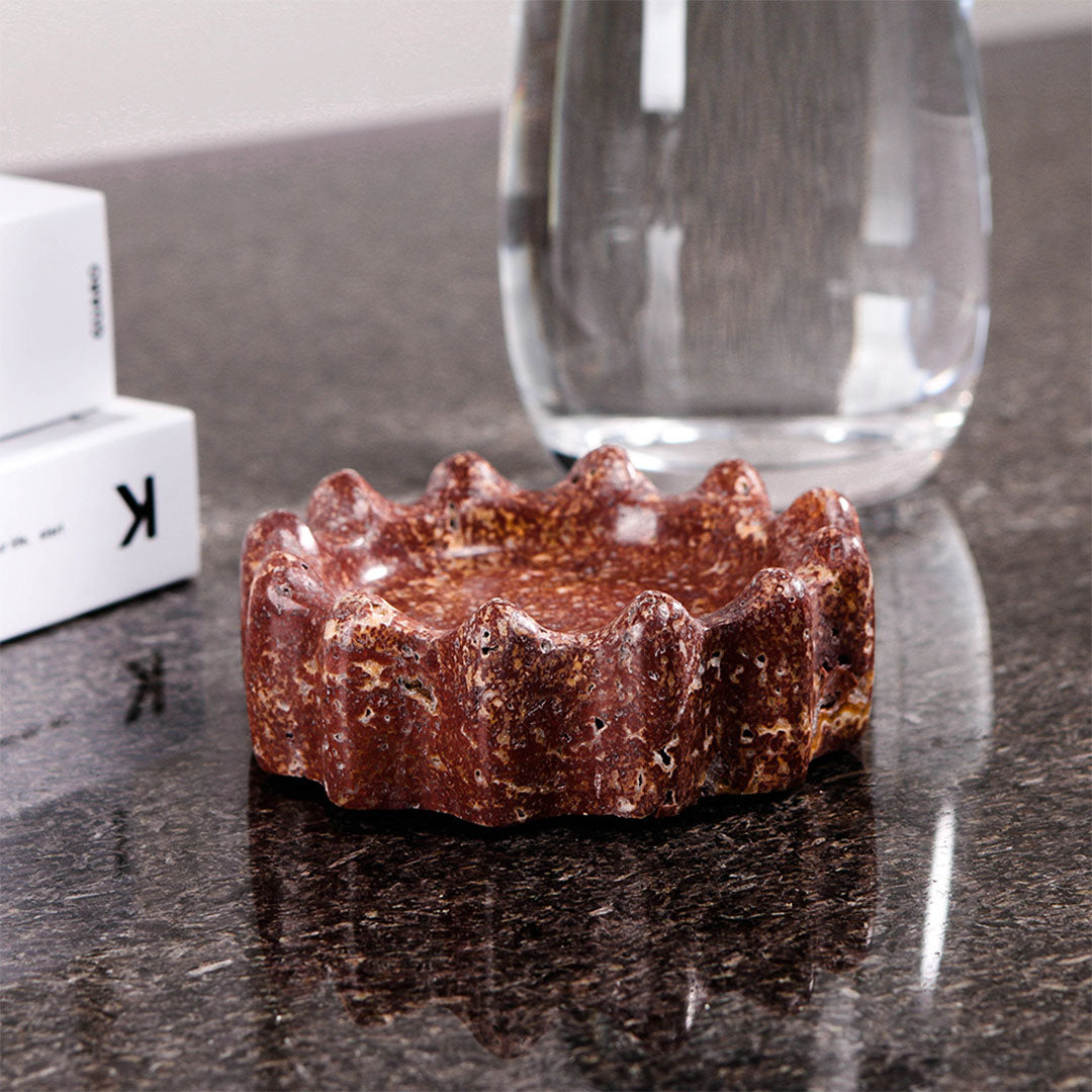 Marble Astray-L home decor figurine by BEACON, elegant marble sculpture with modern design, perfect for stylish interior decoration.
