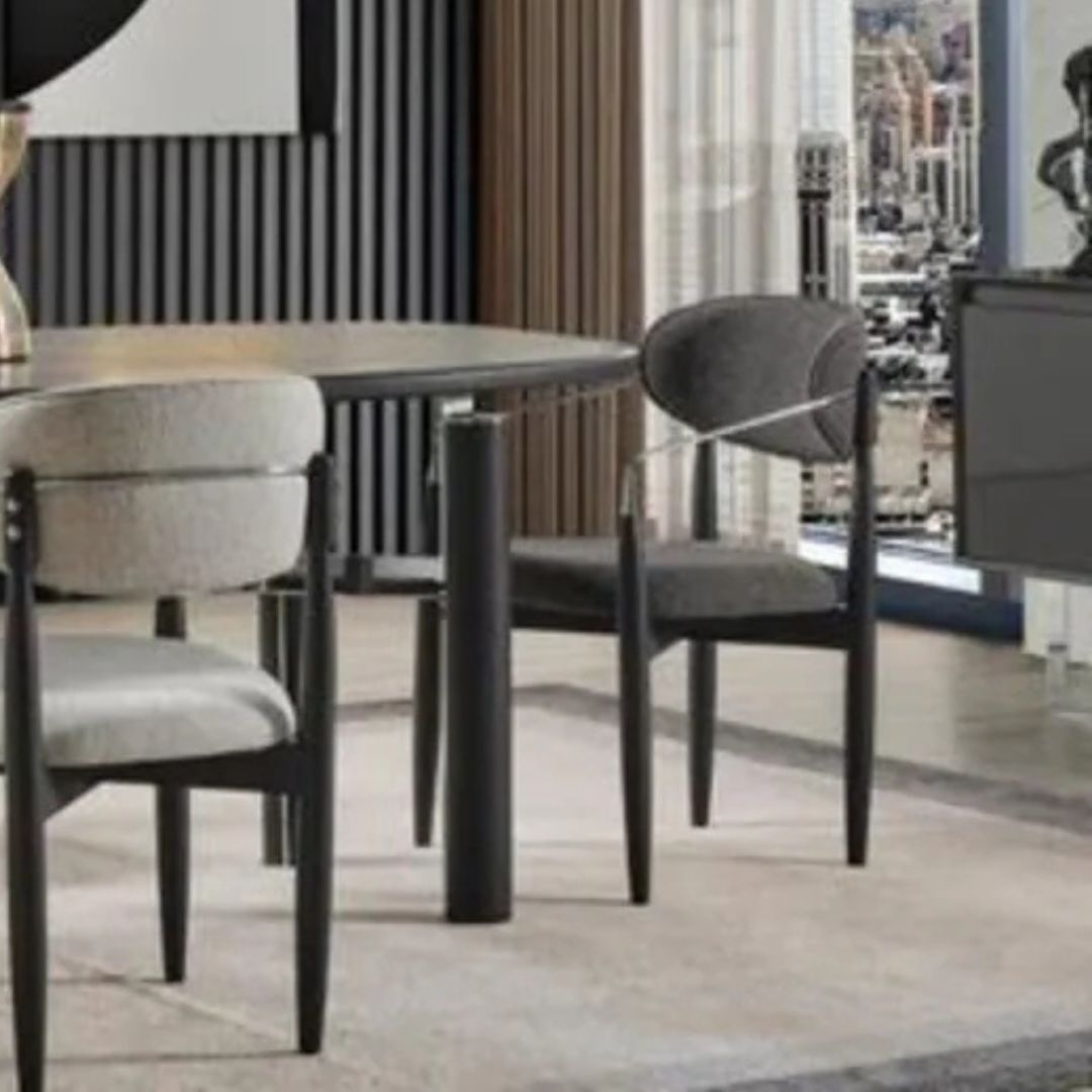 Matera dining chair MT-DC001 -  Chairs - ebarza Furniture UAE | Shop Modern Furniture in Abu Dhabi & Dubai - مفروشات ايبازرا في الامارات | تسوق اثاث عصري وديكورات مميزة في دبي وابوظبي