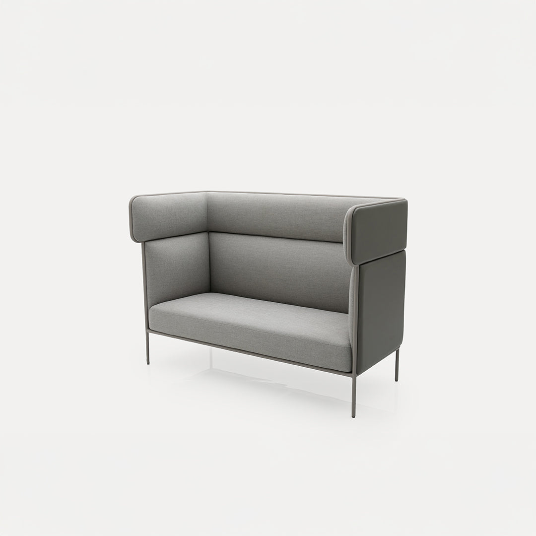 Pre-order 120 Days Delivery MAX 2 Seater-High Back Sofa -  Sofas - ebarza Furniture UAE | Shop Modern Furniture in Abu Dhabi & Dubai - مفروشات ايبازرا في الامارات | تسوق اثاث عصري وديكورات مميزة في دبي وابوظبي