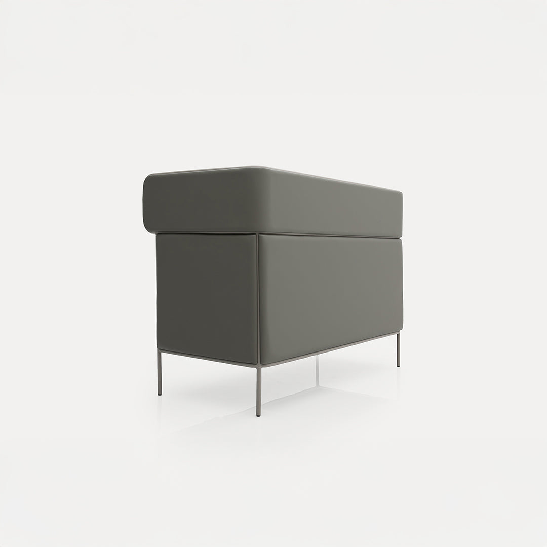 Pre-order 120 Days Delivery MAX 2 Seater-High Back Sofa -  Sofas - ebarza Furniture UAE | Shop Modern Furniture in Abu Dhabi & Dubai - مفروشات ايبازرا في الامارات | تسوق اثاث عصري وديكورات مميزة في دبي وابوظبي