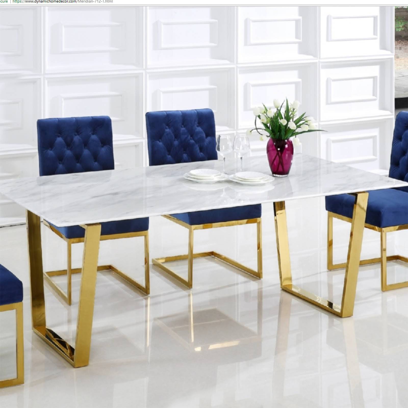 Messina Dining Table  Tg-152 -  Dining Tables | طاولة طعام ميسينا - ebarza Furniture UAE | Shop Modern Furniture in Abu Dhabi & Dubai - مفروشات ايبازرا في الامارات | تسوق اثاث عصري وديكورات مميزة في دبي وابوظبي