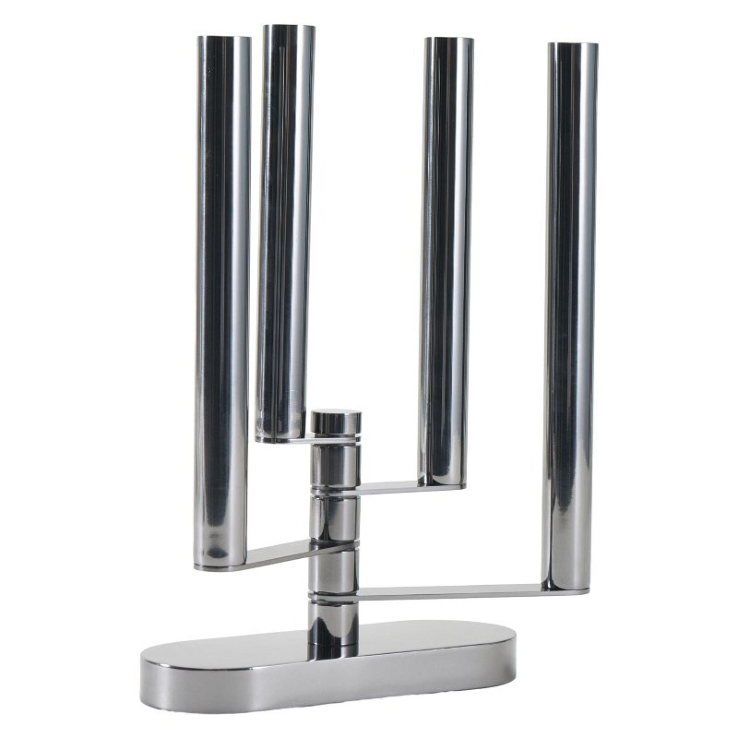 METAL STEEL FLEXIBLE CANDLE HOLDER TX0043 -  Candle Holders - ebarza Furniture UAE | Shop Modern Furniture in Abu Dhabi & Dubai - مفروشات ايبازرا في الامارات | تسوق اثاث عصري وديكورات مميزة في دبي وابوظبي