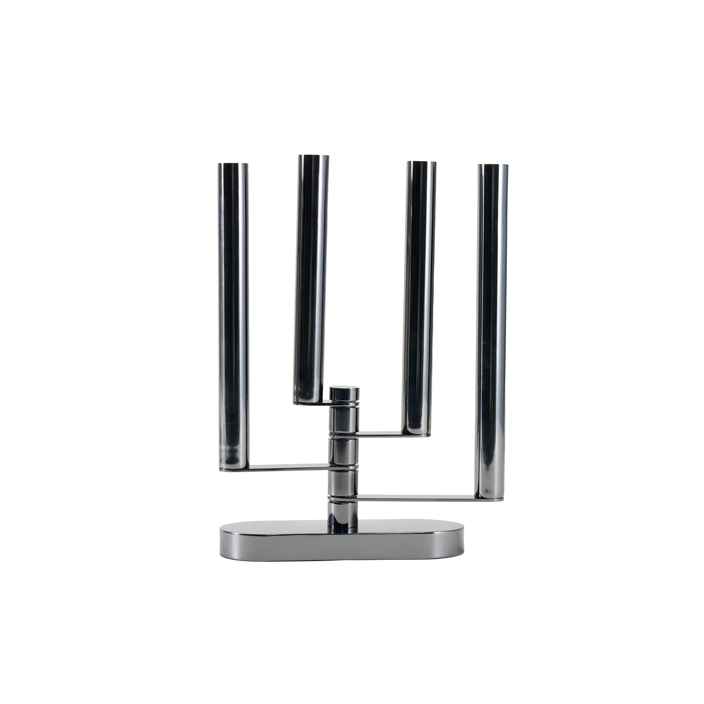 METAL STEEL FLEXIBLE CANDLE HOLDER TX0043 -  Candle Holders - ebarza Furniture UAE | Shop Modern Furniture in Abu Dhabi & Dubai - مفروشات ايبازرا في الامارات | تسوق اثاث عصري وديكورات مميزة في دبي وابوظبي