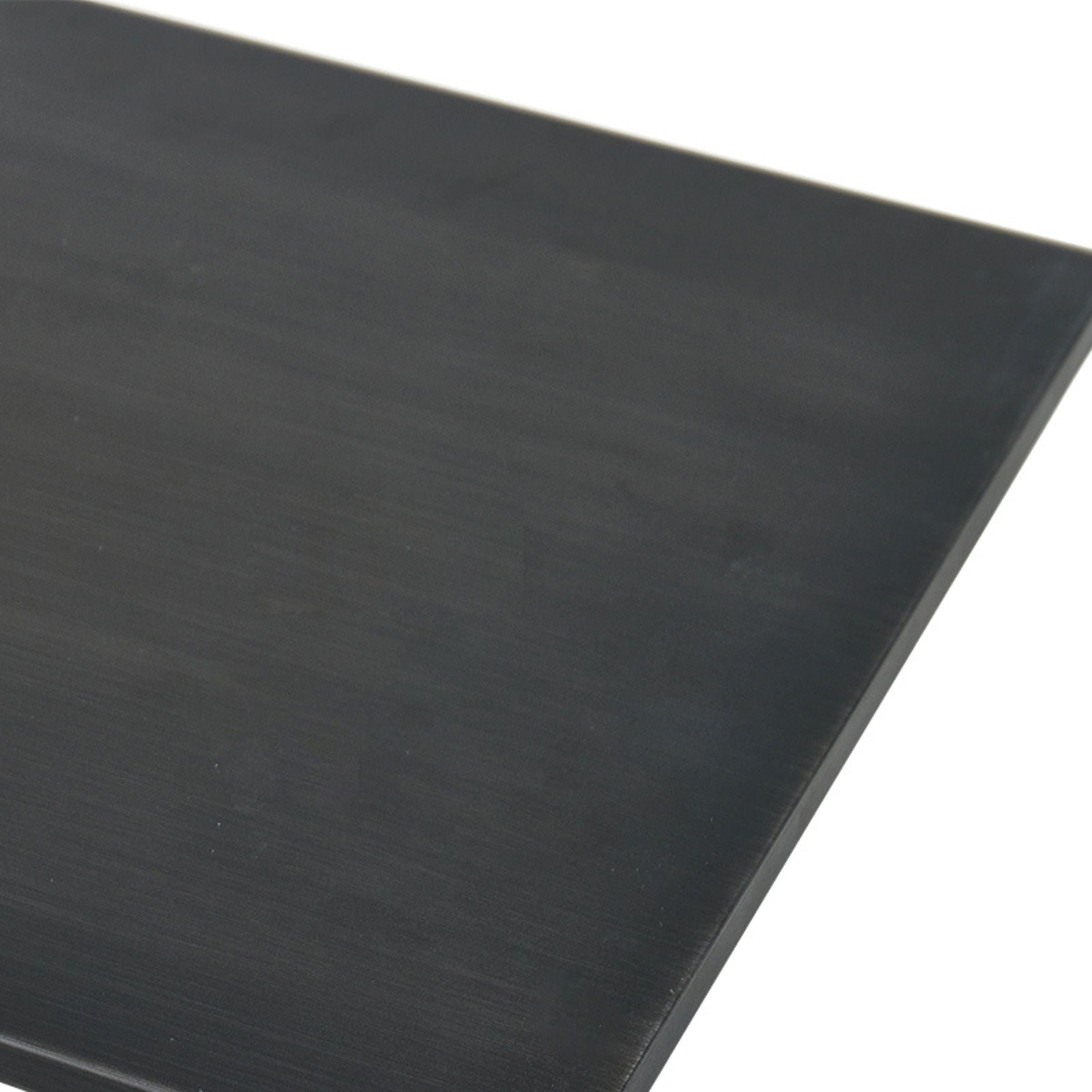 Stainless steel BEACON metal tray DZ-0370B with raised edges, ideal for serving or food preparation.