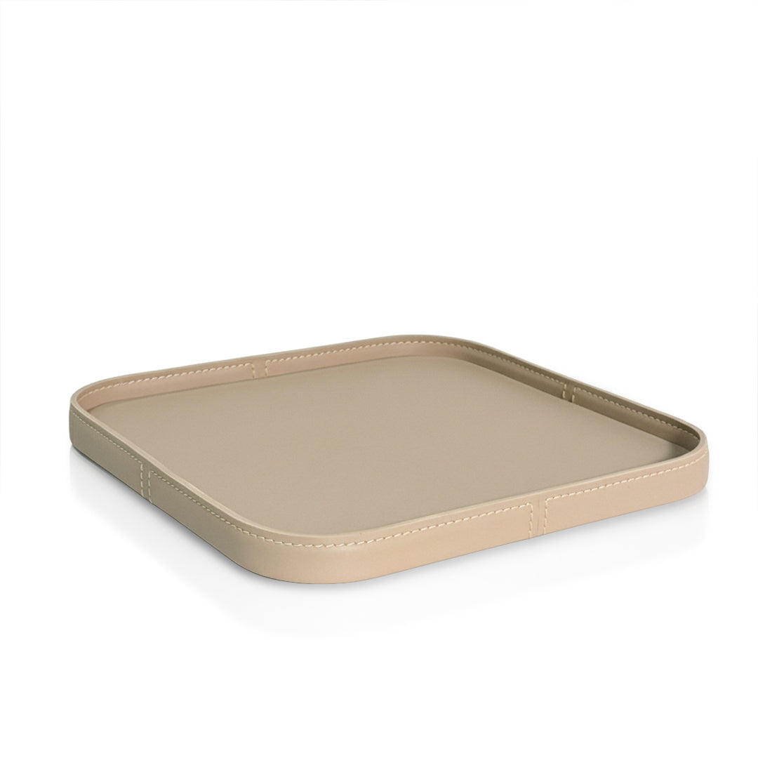 Microfiber Hard Leather Tray TR-256-Q -  Trays - ebarza Furniture UAE | Shop Modern Furniture in Abu Dhabi & Dubai - مفروشات ايبازرا في الامارات | تسوق اثاث عصري وديكورات مميزة في دبي وابوظبي