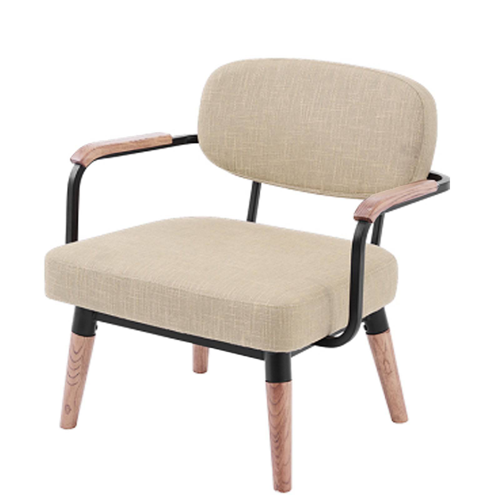 Mid Century 2 Seater Love Chair Sf-085R-Nbeige -  Lounge Chairs | كرسي الحب ميد سينشري - ebarza Furniture UAE | Shop Modern Furniture in Abu Dhabi & Dubai - مفروشات ايبازرا في الامارات | تسوق اثاث عصري وديكورات مميزة في دبي وابوظبي