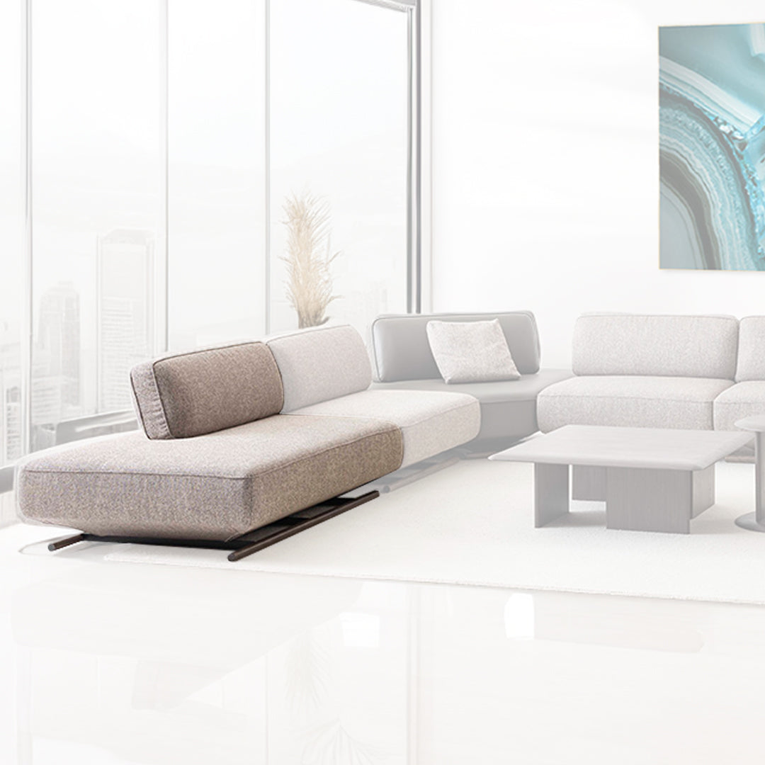 Pre-order 25 Days Delivery MILA Module Without ARM (Extended Seat) YL-MILA-EX/SEAT -  Sofas - ebarza Furniture UAE | Shop Modern Furniture in Abu Dhabi & Dubai - مفروشات ايبازرا في الامارات | تسوق اثاث عصري وديكورات مميزة في دبي وابوظبي