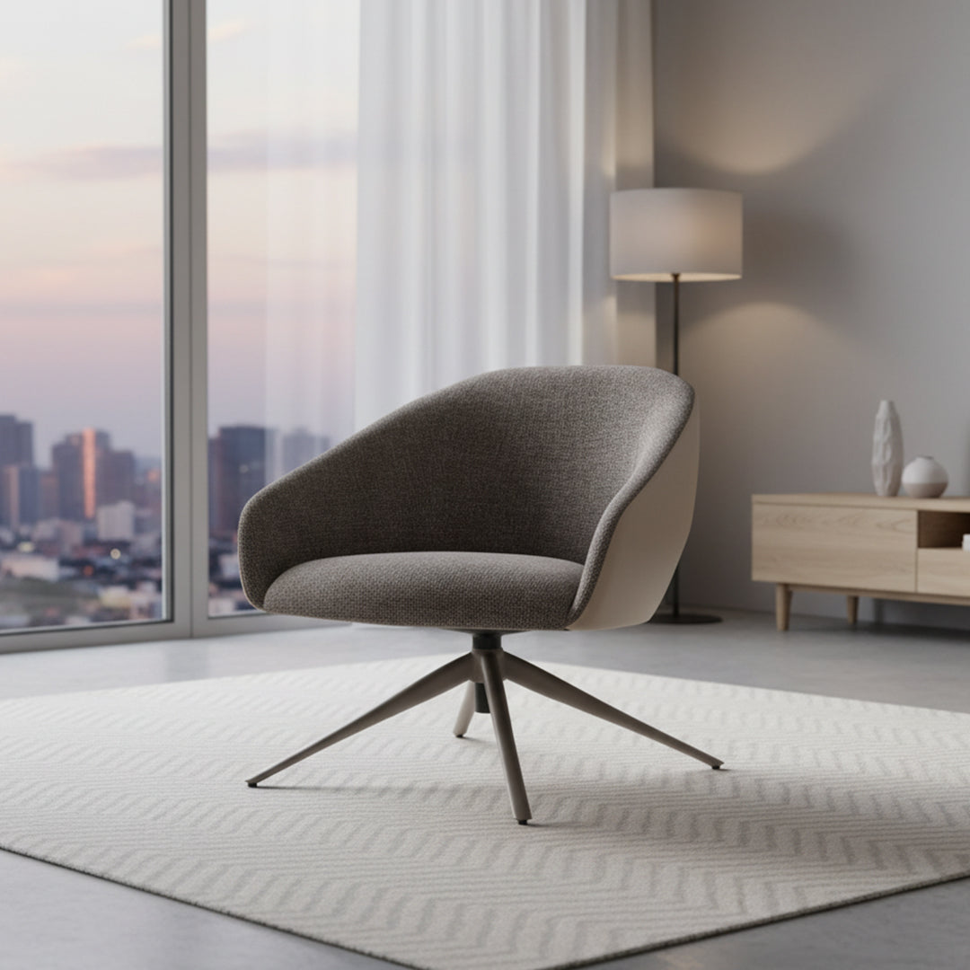 Milo Armchair Leaf-L4SM-2 -  Armchairs - ebarza Furniture UAE | Shop Modern Furniture in Abu Dhabi & Dubai - مفروشات ايبازرا في الامارات | تسوق اثاث عصري وديكورات مميزة في دبي وابوظبي