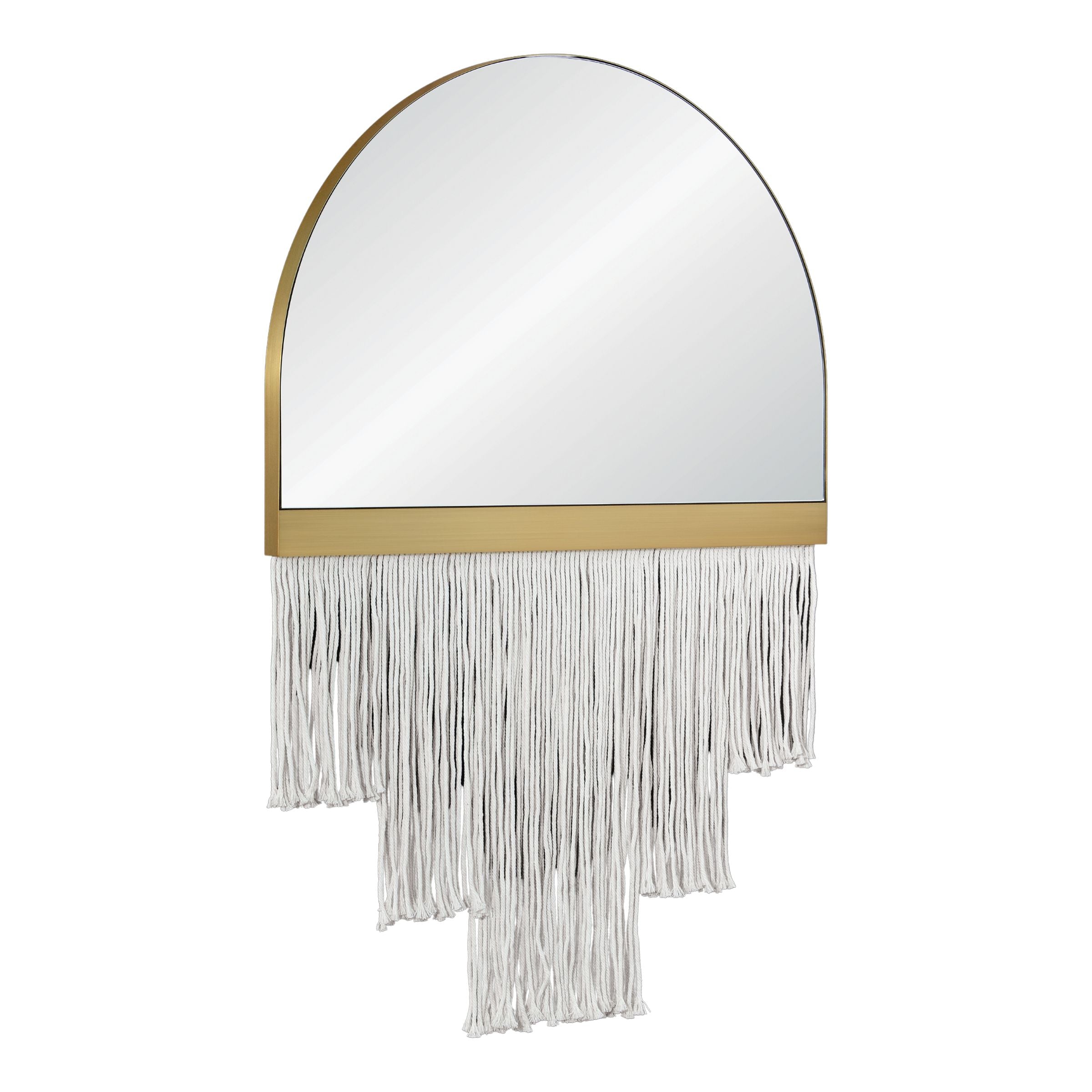 Mirror Wall Décor SS+rope OA-9353 -  Mirrors - ebarza Furniture UAE | Shop Modern Furniture in Abu Dhabi & Dubai - مفروشات ايبازرا في الامارات | تسوق اثاث عصري وديكورات مميزة في دبي وابوظبي