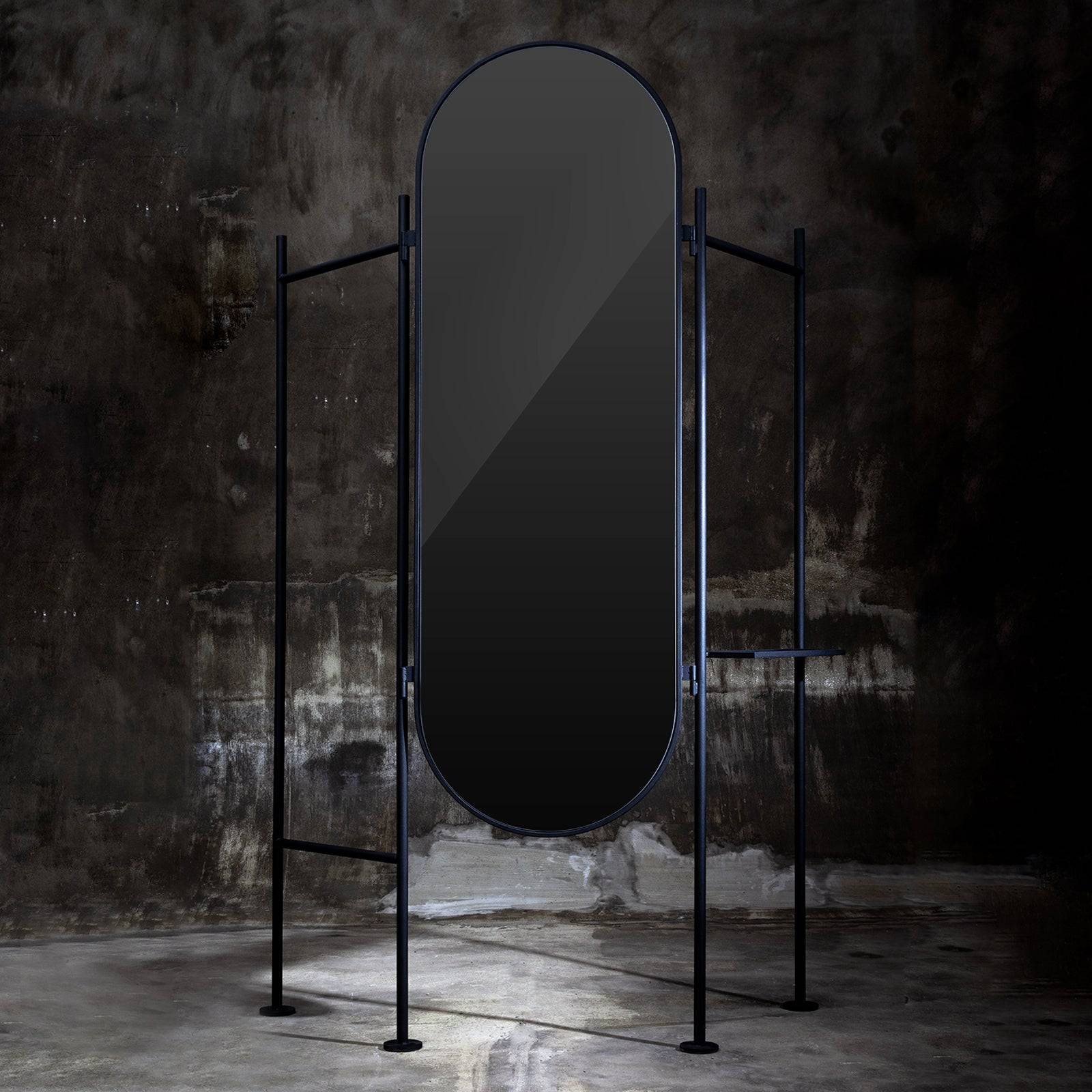 Modena Long Mirror Moden-001 -  Mirrors | مودينا مرآة طويلة - ebarza Furniture UAE | Shop Modern Furniture in Abu Dhabi & Dubai - مفروشات ايبازرا في الامارات | تسوق اثاث عصري وديكورات مميزة في دبي وابوظبي