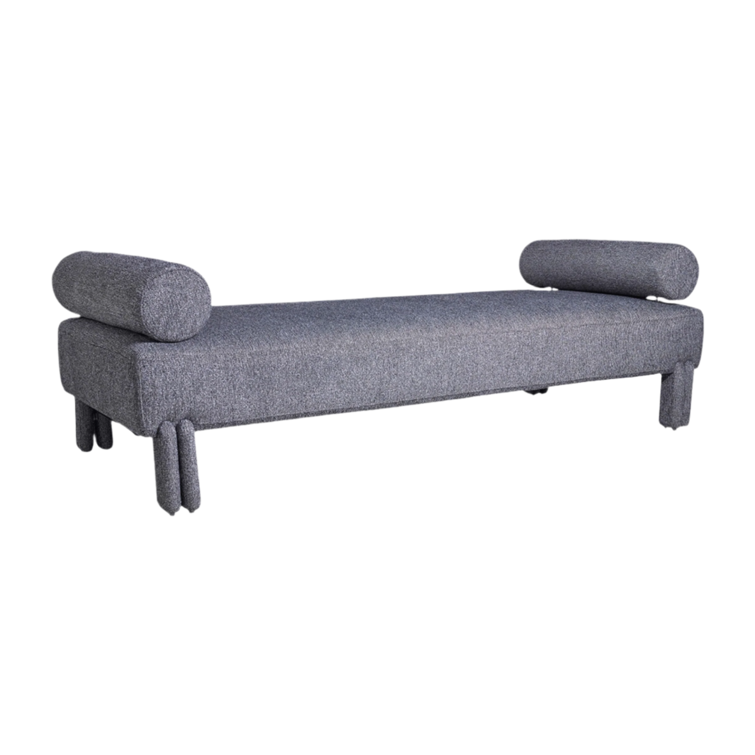 Modern Chaise Lounge - Black  17042-01 -  Sofas - ebarza Furniture UAE | Shop Modern Furniture in Abu Dhabi & Dubai - مفروشات ايبازرا في الامارات | تسوق اثاث عصري وديكورات مميزة في دبي وابوظبي