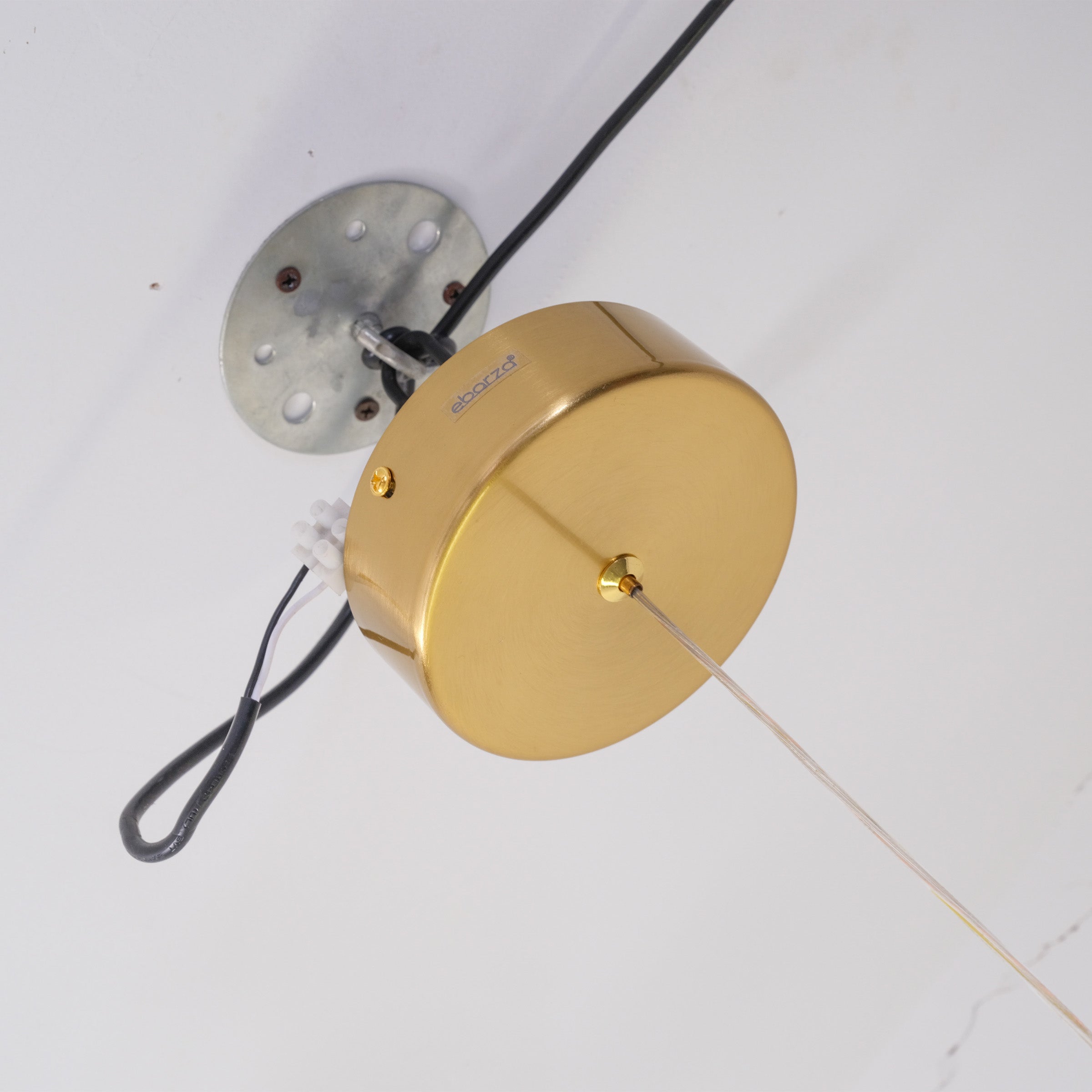 Molten Pearl Pendant Lamp by BEACON, modern pendant lighting fixture with a smooth, glossy pearl finish.