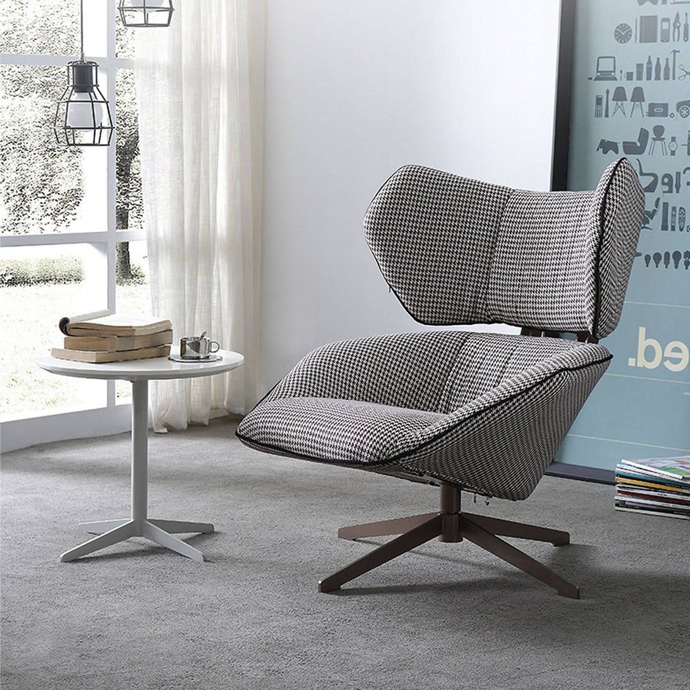 Buy Monaco Swivel Lounge Chair Lc016-Br | ebarza Modern Furniture in ...