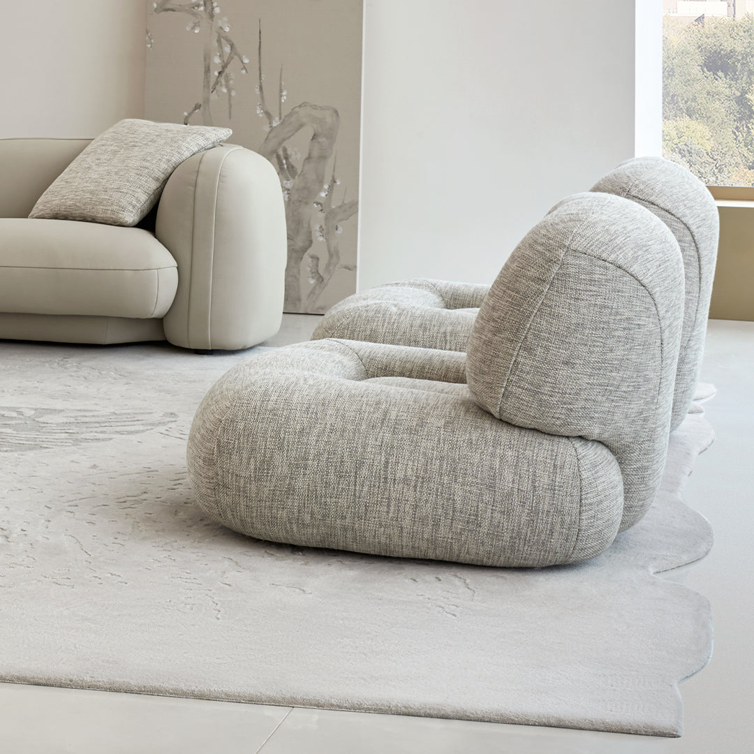 BEACON Monarch Armchair AMCJ-DY6019 with plush fabric and modern design, featuring a comfortable armchair with stylish detailing.