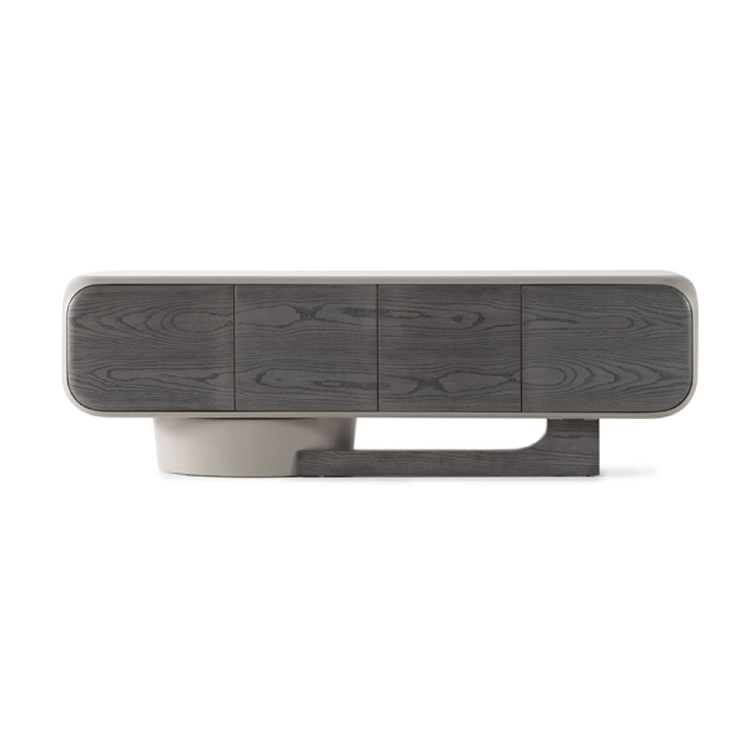 SARDUNYA Moon Sideboard/Console SAR-SBC013 featuring a sleek, modern design with a smooth surface and storage compartments.