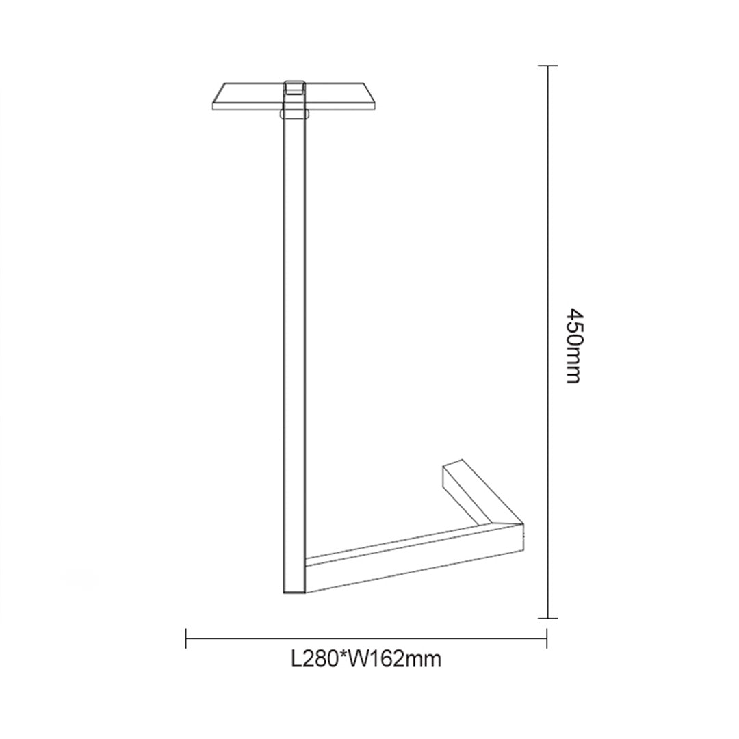 BEACON Moonbeam Pillar Table Lamp, modern desk lamp with cylindrical design in white and black finishes, ideal for home or office.