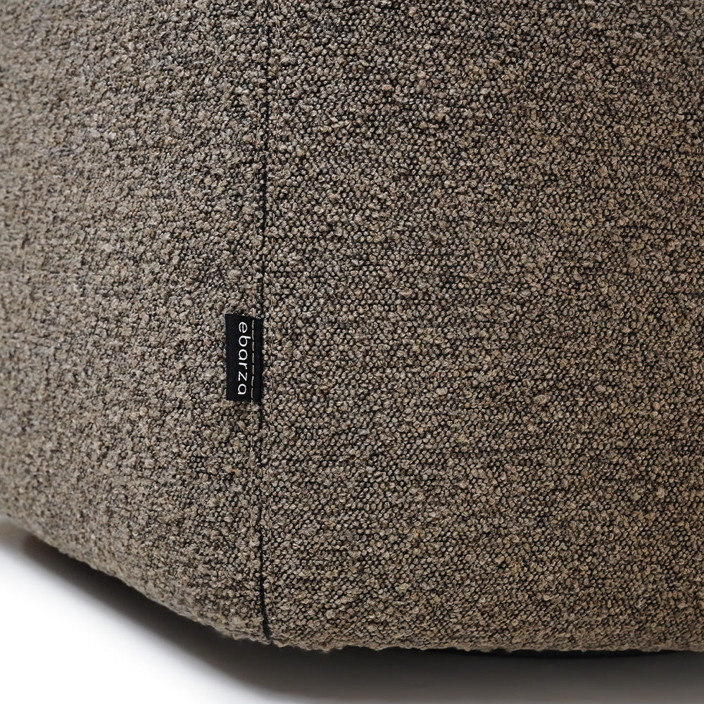 BEACON mosaic octagon fabric coffee table with a stylish mosaic design and fabric surface in a modern living room setting.