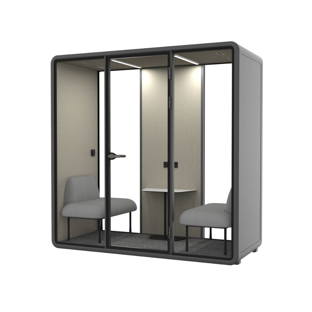Multifunction Soundproof Office Booth  DELUX-SL -  Office Desks - ebarza Furniture UAE | Shop Modern Furniture in Abu Dhabi & Dubai - مفروشات ايبازرا في الامارات | تسوق اثاث عصري وديكورات مميزة في دبي وابوظبي