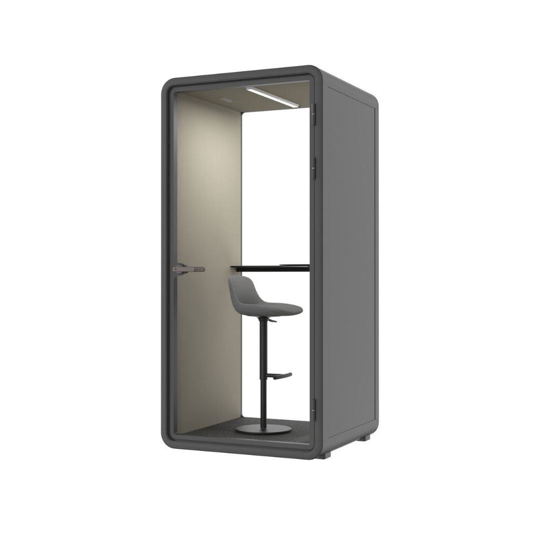 Multifunction Soundproof Office Booth  DELUX-S -  Office Desks - ebarza Furniture UAE | Shop Modern Furniture in Abu Dhabi & Dubai - مفروشات ايبازرا في الامارات | تسوق اثاث عصري وديكورات مميزة في دبي وابوظبي