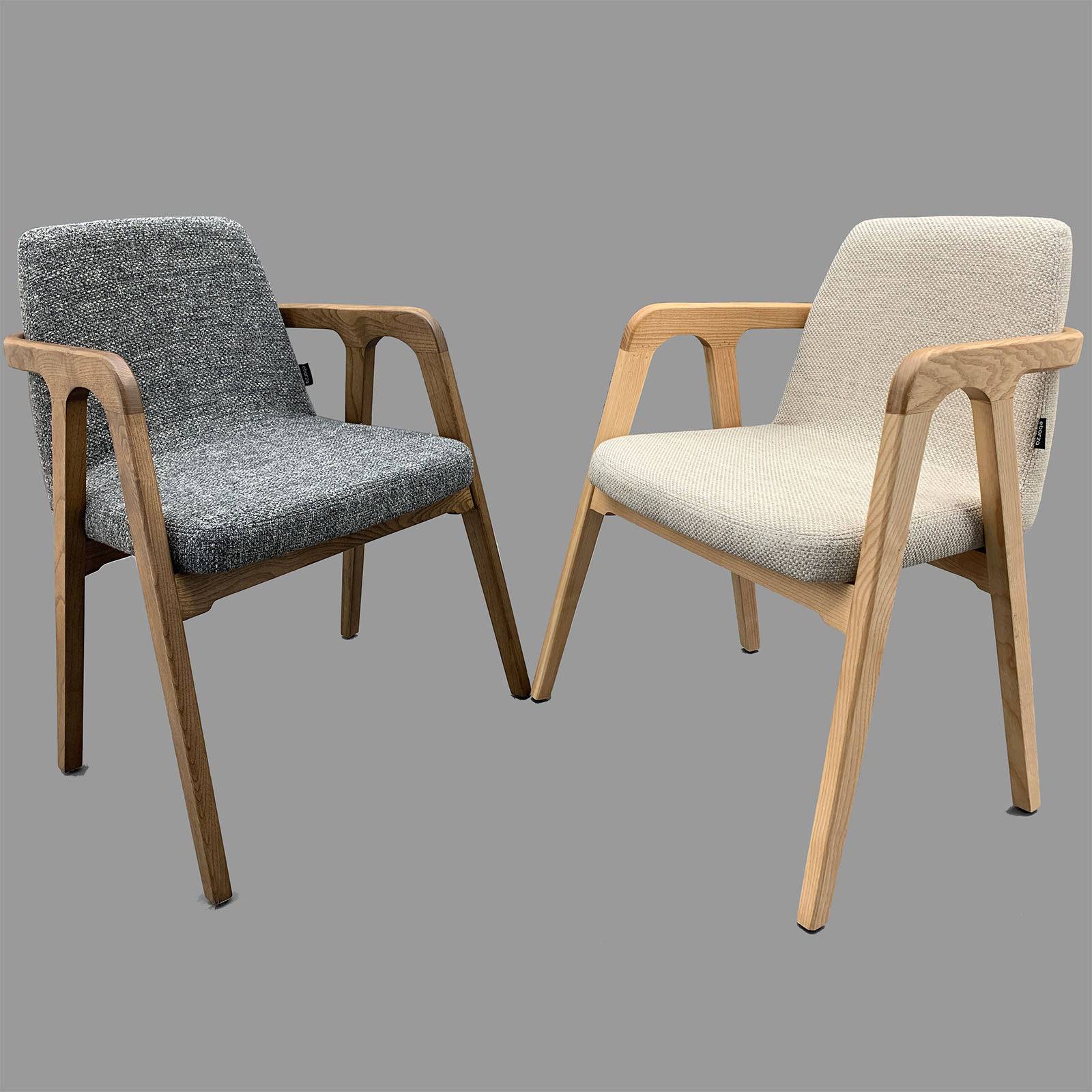 Natura  Solid Ash Wood Chair Cosmic48-Grey-Naturach -  Chairs | كرسي خشب الدردار الصلب ناتورا - ebarza Furniture UAE | Shop Modern Furniture in Abu Dhabi & Dubai - مفروشات ايبازرا في الامارات | تسوق اثاث عصري وديكورات مميزة في دبي وابوظبي