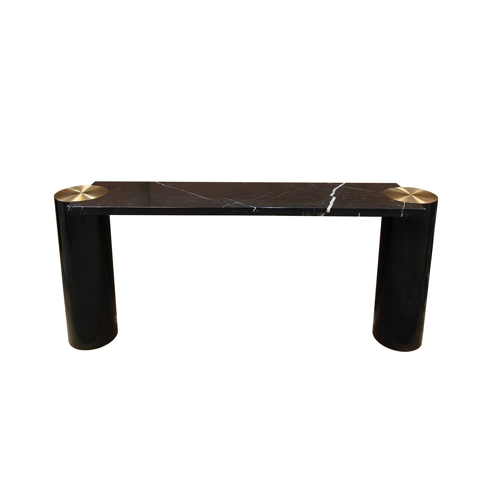 Natural Marble Console 165cm Table Dz463Dt-N -  Consoles - ebarza Furniture UAE | Shop Modern Furniture in Abu Dhabi & Dubai - مفروشات ايبازرا في الامارات | تسوق اثاث عصري وديكورات مميزة في دبي وابوظبي