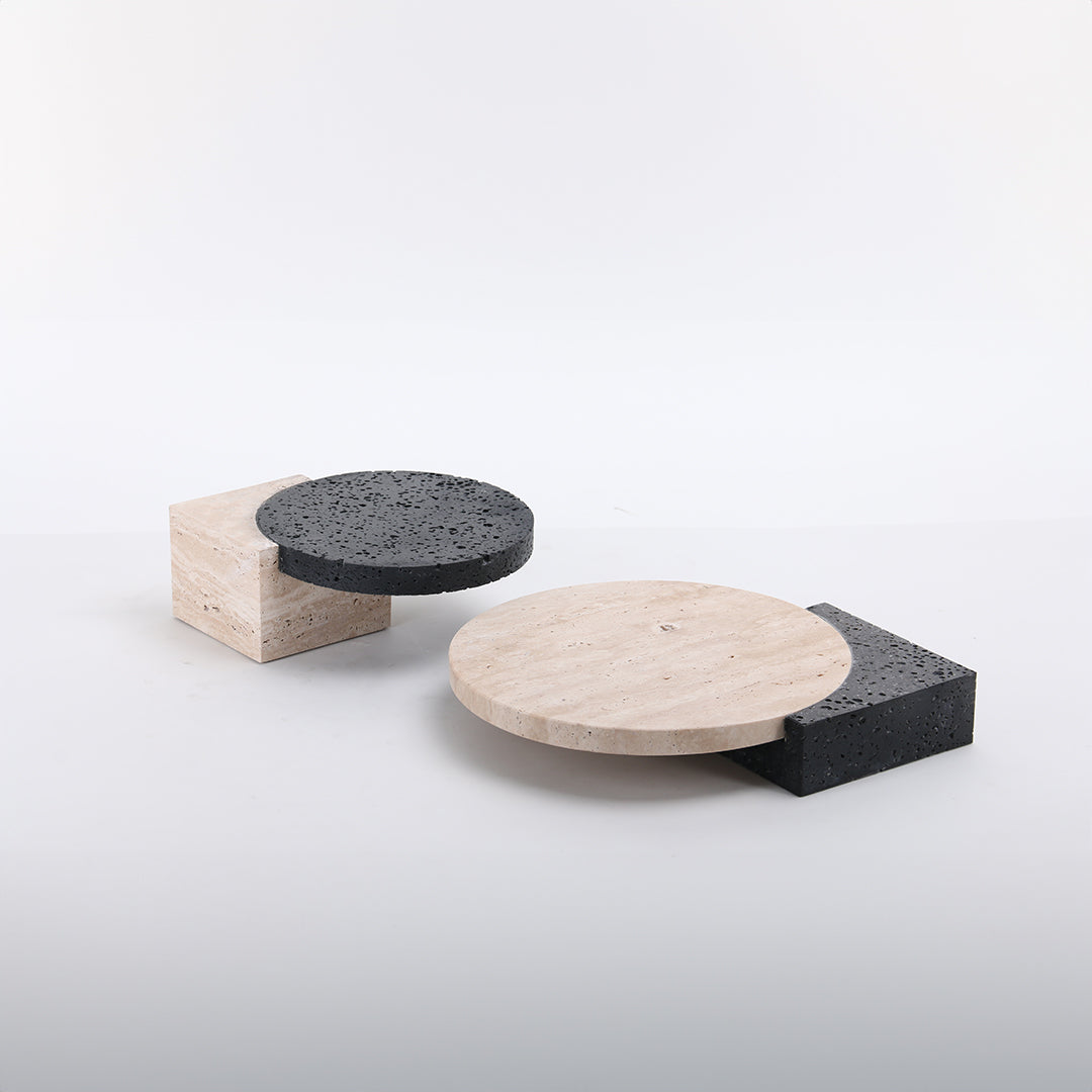 Natural stone tray from BEACON, model KC3017S, featuring polished surface and rectangular shape for elegant serving or display.