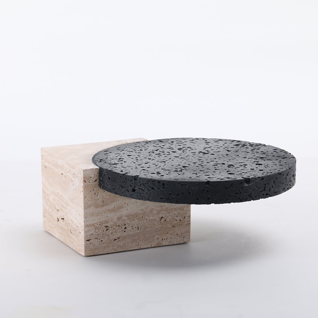 Natural stone tray from BEACON SDKDG, model KC3017S, with a smooth, polished surface perfect for serving or decorative use.