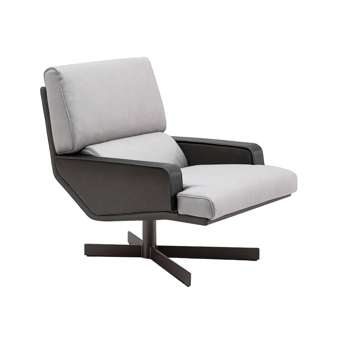 New Varese Armchair LC059-White -  Armchairs - ebarza Furniture UAE | Shop Modern Furniture in Abu Dhabi & Dubai - مفروشات ايبازرا في الامارات | تسوق اثاث عصري وديكورات مميزة في دبي وابوظبي