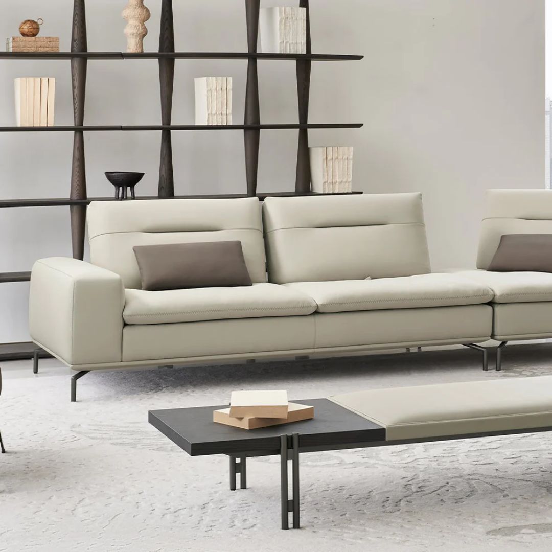 BEACON Nexus 2 Seater Left Arm Modular Sofa with plush cushions and modern design, perfect for contemporary living rooms.
