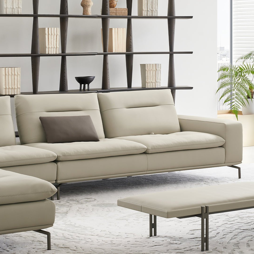 Nexus 2 Seater Right Arm Modular Sofa - AMF-S180/WF ex -  Sofas - ebarza Furniture UAE | Shop Modern Furniture in Abu Dhabi & Dubai - مفروشات ايبازرا في الامارات | تسوق اثاث عصري وديكورات مميزة في دبي وابوظبي