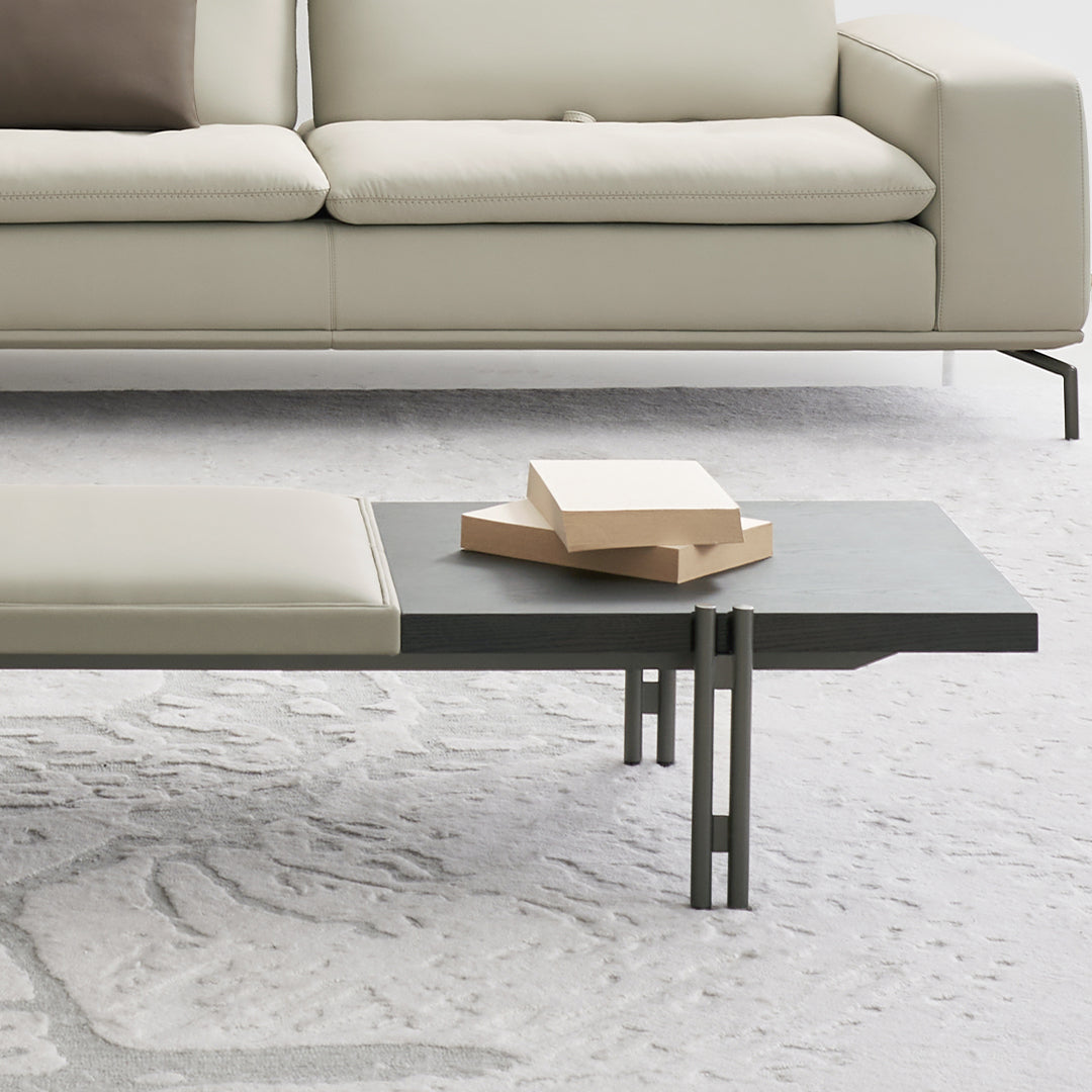 BEACON Nexus Bench AMF-JT293 made of durable wood and metal, ideal for home or office seating.