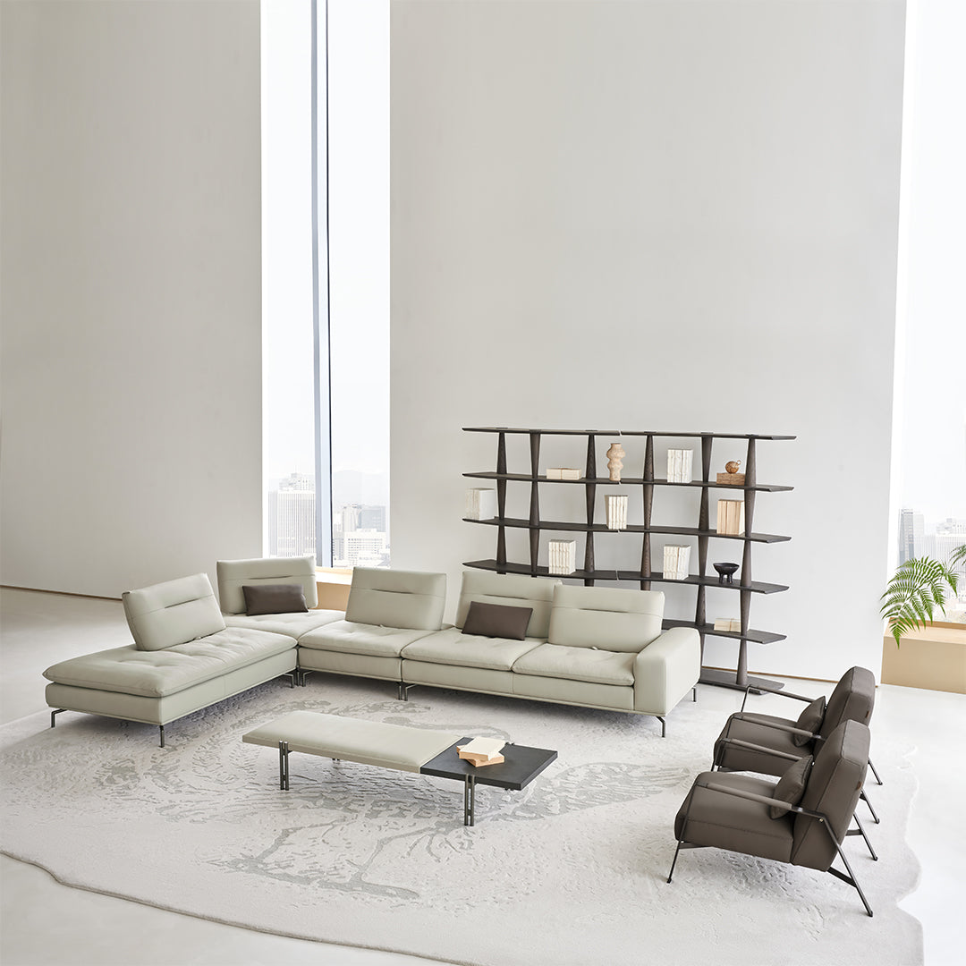 BEACON Nexus Bench AMF-JT293, sturdy wooden bench with metal legs, ideal for indoor or outdoor seating.