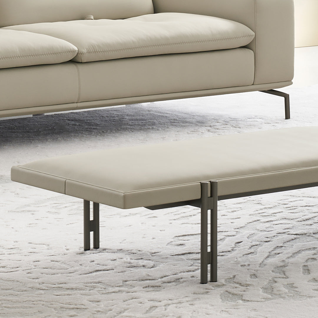 BEACON Nexus Bench AMF-JT293, sturdy wooden bench with metal legs, ideal for home or outdoor seating.