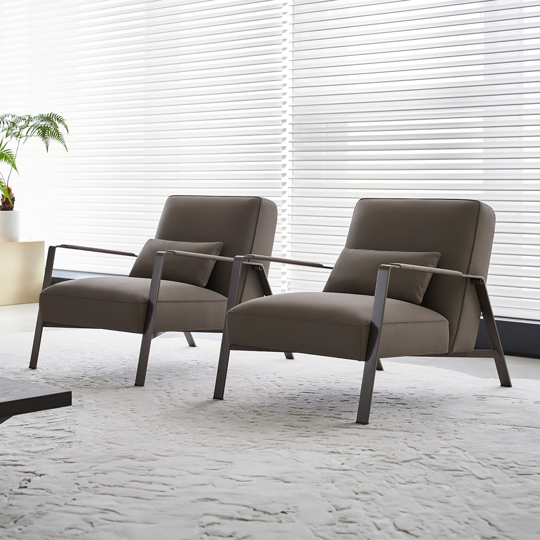 BEACON Nexus Lounge Chair AMF-DY218, modern armchair with sleek design and plush upholstery, perfect for contemporary living spaces.