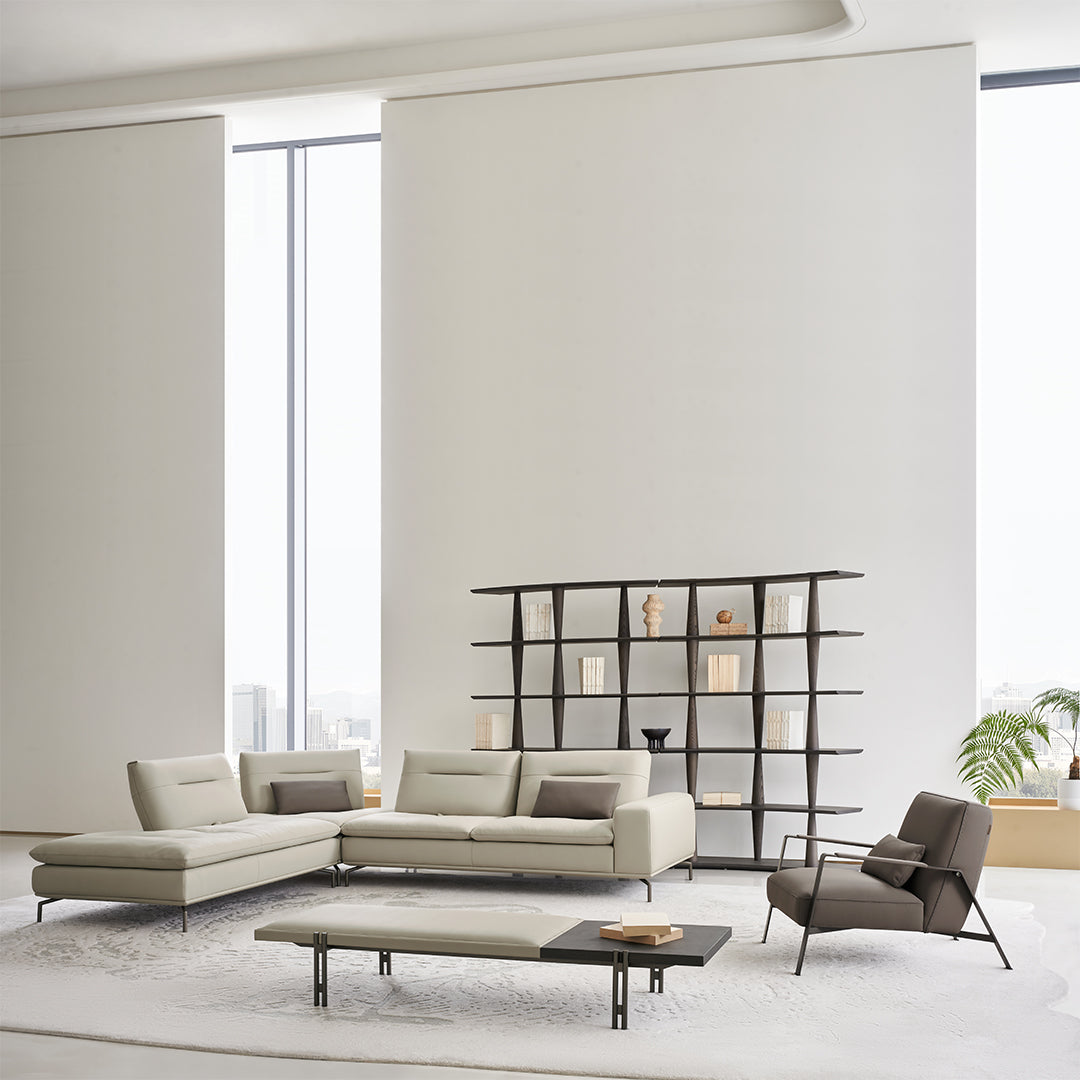 Nexus Lounge Chair AMF-DY218 by BEACON, stylish armchair with plush cushioning and modern design, perfect for living spaces.