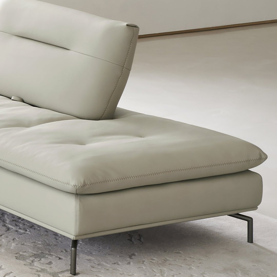 BEACON Nexus Modular Sofa with right-relaxed 2-seater, without arm, modern sofa for contemporary living spaces.