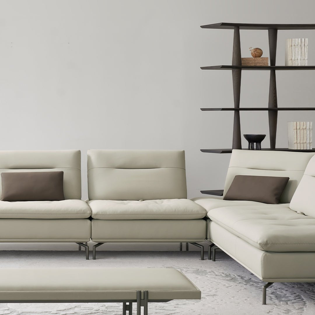 Nexus Single Seater Armless Modular Sofa - AMF-S180 -  Sofas - ebarza Furniture UAE | Shop Modern Furniture in Abu Dhabi & Dubai - مفروشات ايبازرا في الامارات | تسوق اثاث عصري وديكورات مميزة في دبي وابوظبي