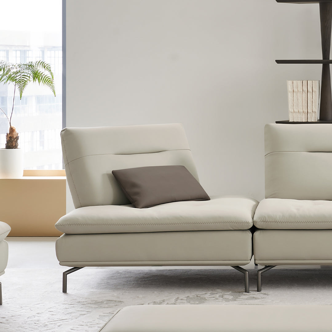 BEACON Nexus Sofa Corner Module AMF-S180 D-section, modern sectional sofa with fabric upholstery and modular design