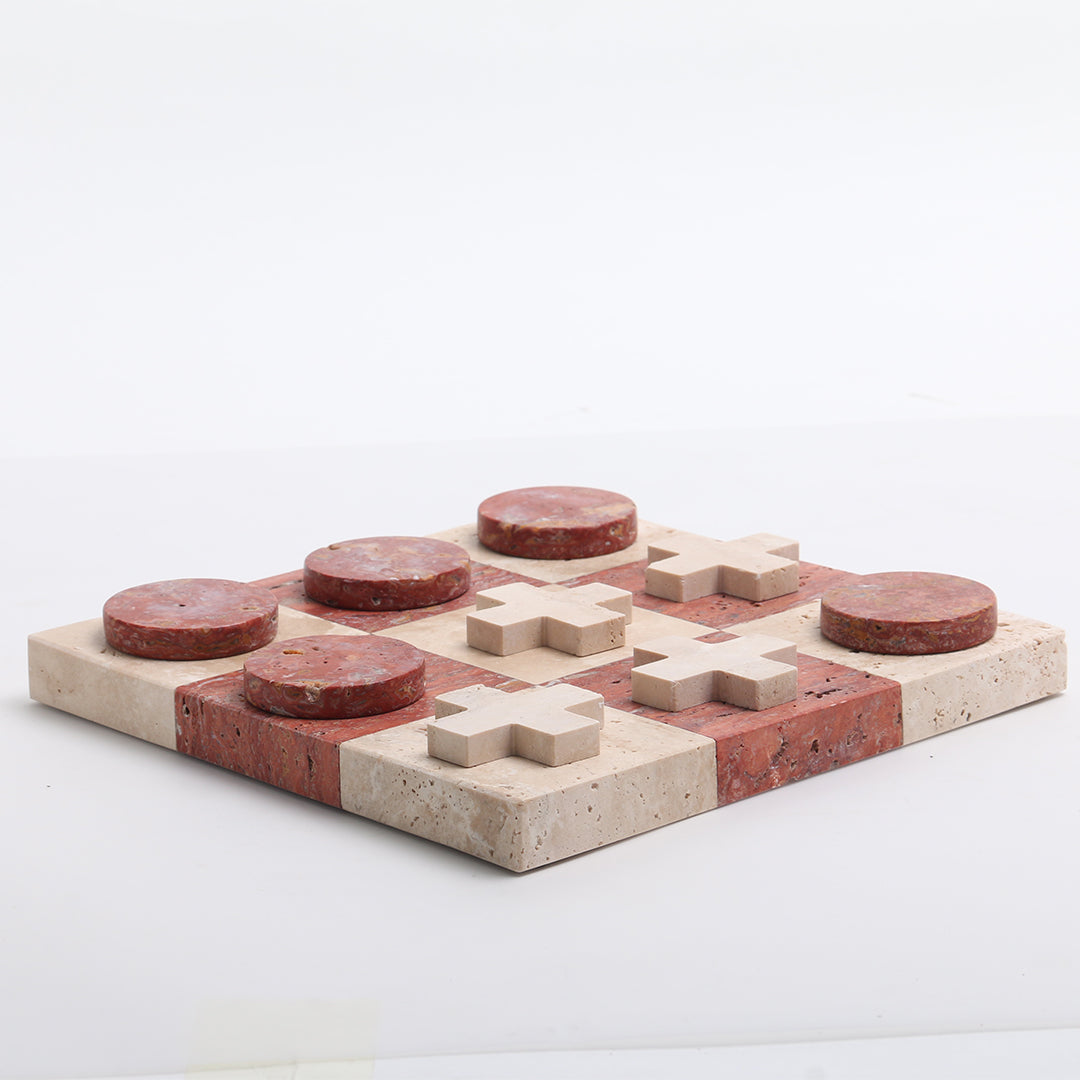 Nine-square chessboard home decor figurine by BEACON, featuring a decorative chess-themed design for stylish interior accents.